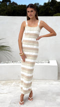 Mikayla Maxi Dress - Beige