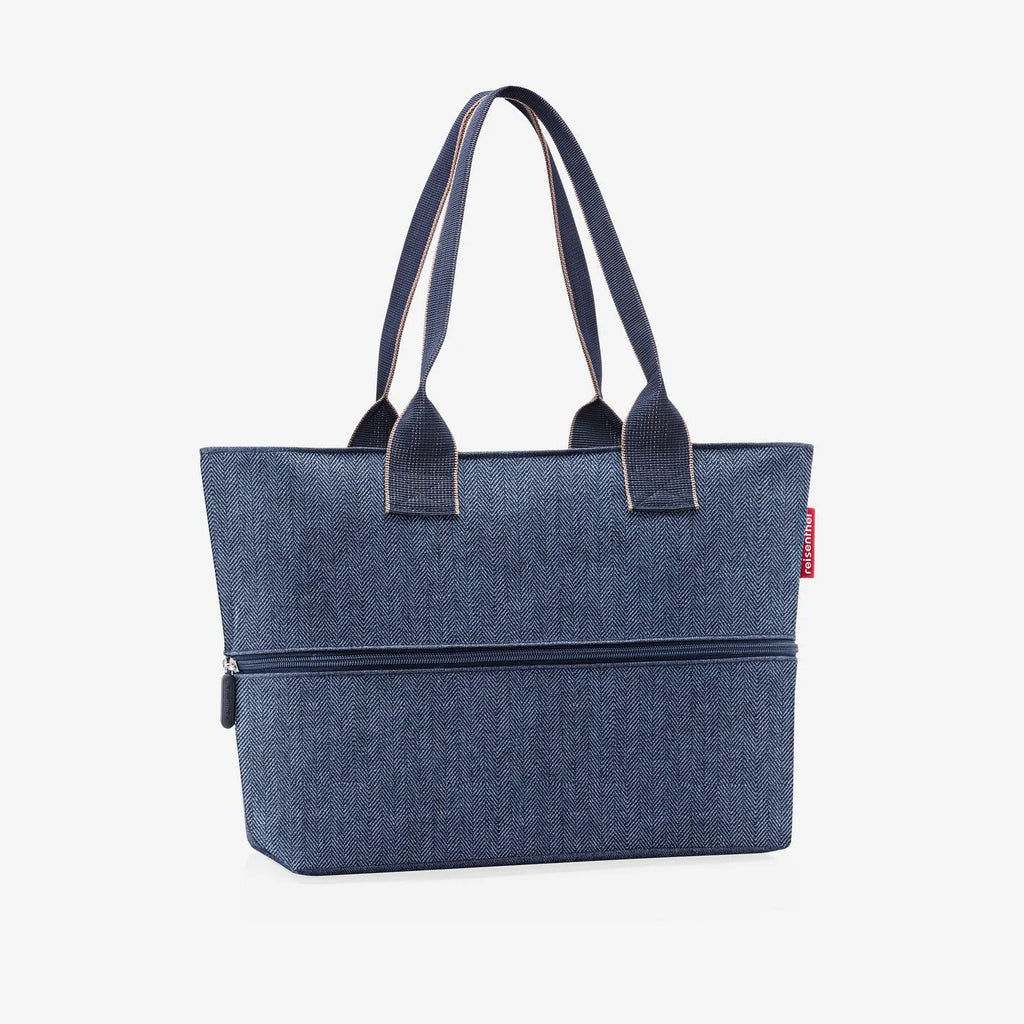 Shopper E1 Herringbone Dark Blue