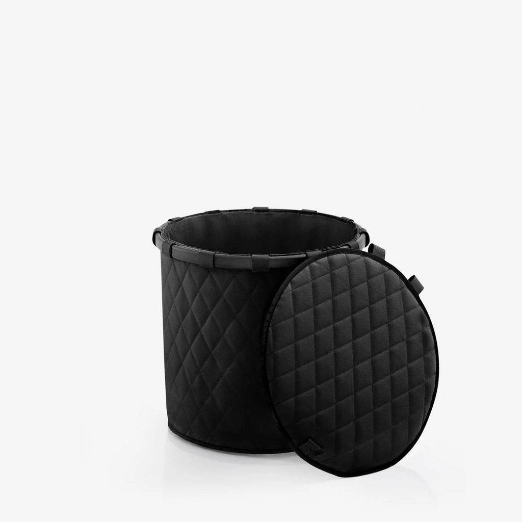 Homebasket Cover Rhombus Black