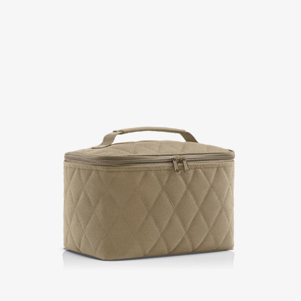 Cosmetic Case Rhombus Olive