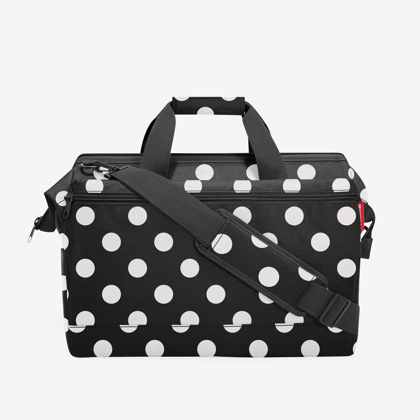 Allrounder L Pocket Dots White
