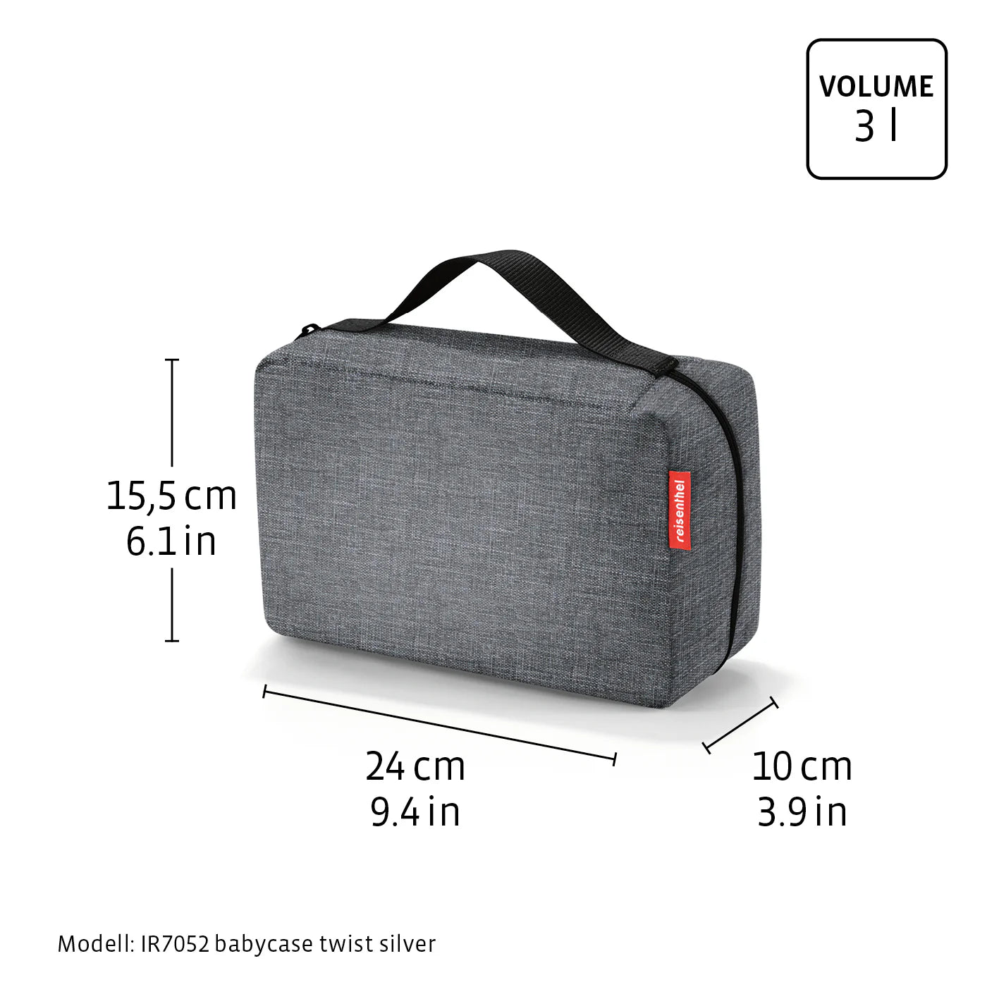 Babycase Twist Silver