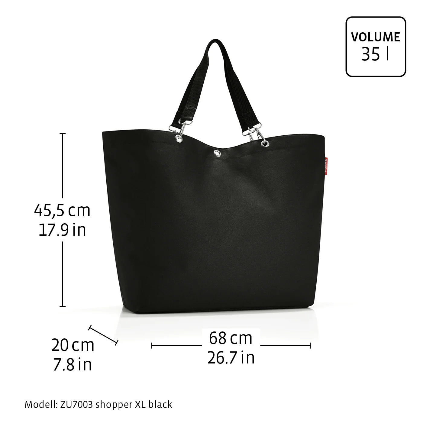 Shopper Xl Black