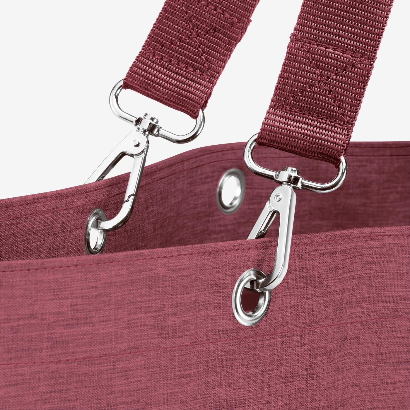 Shopper Xl Twist Maroon