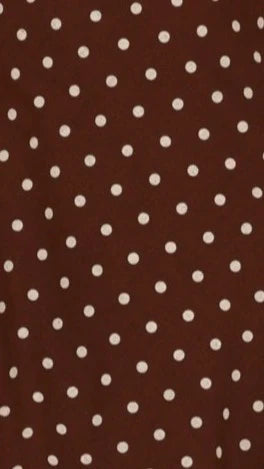 Sammie Maxi Dress - Chocolate/Nude Spot