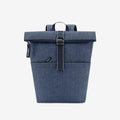 Rolltop Backpack Herringbone Dark Blue