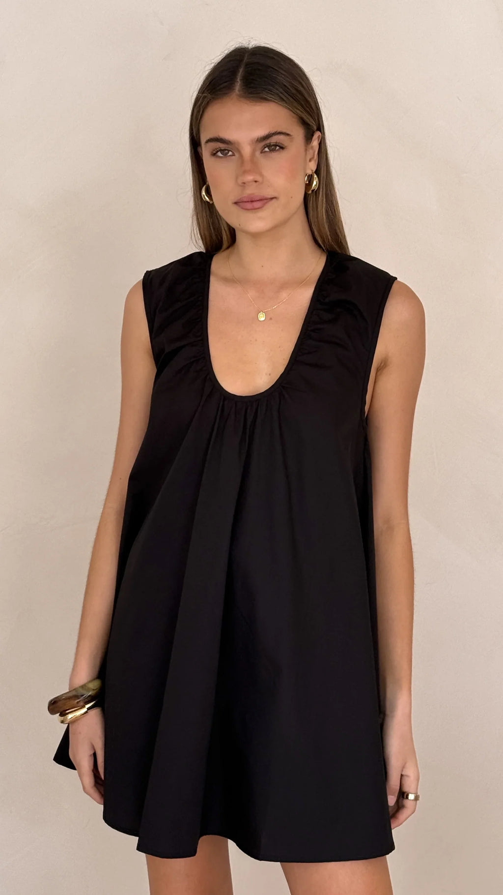 Vanessa Mini Dress - Black