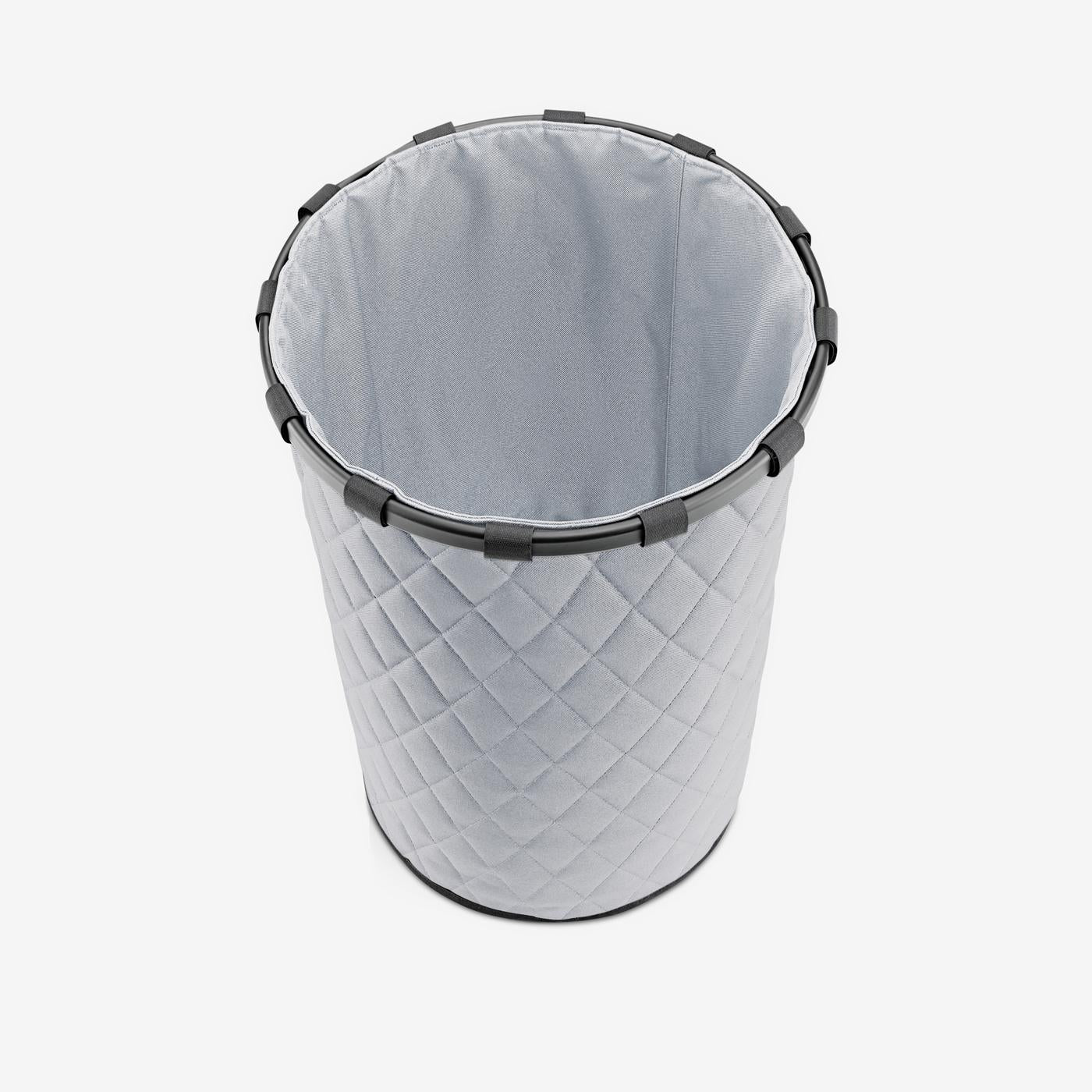 Homebasket L Frame Rhombus Light Grey