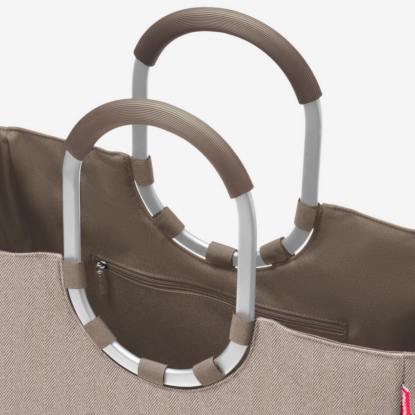 Loopshopper L Herringbone Mokka