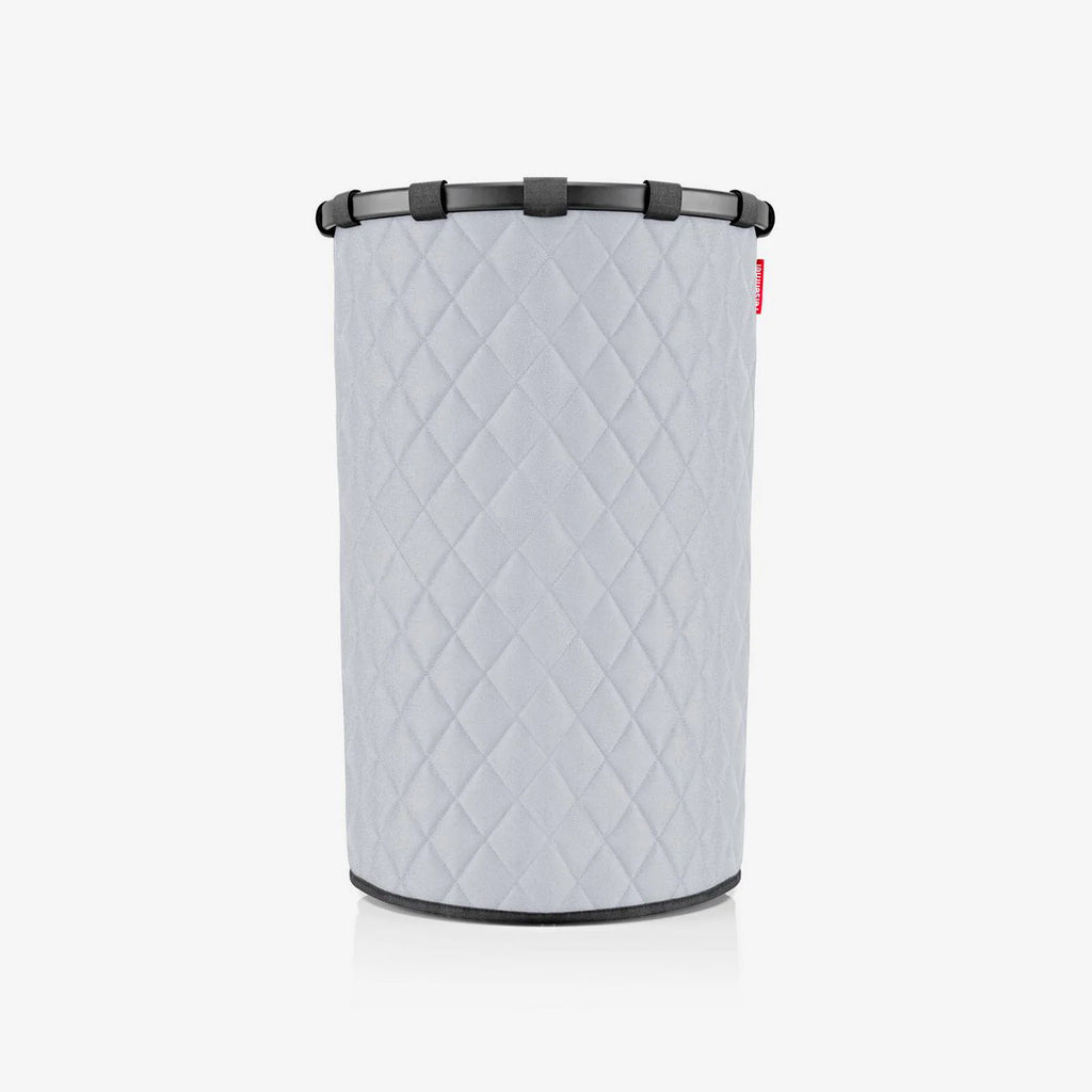 Homebasket L Frame Rhombus Light Grey