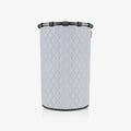 Homebasket L Frame Rhombus Light Grey