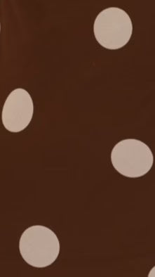 Beverly Maxi Dress - Chocolate/Cream Polka Dot