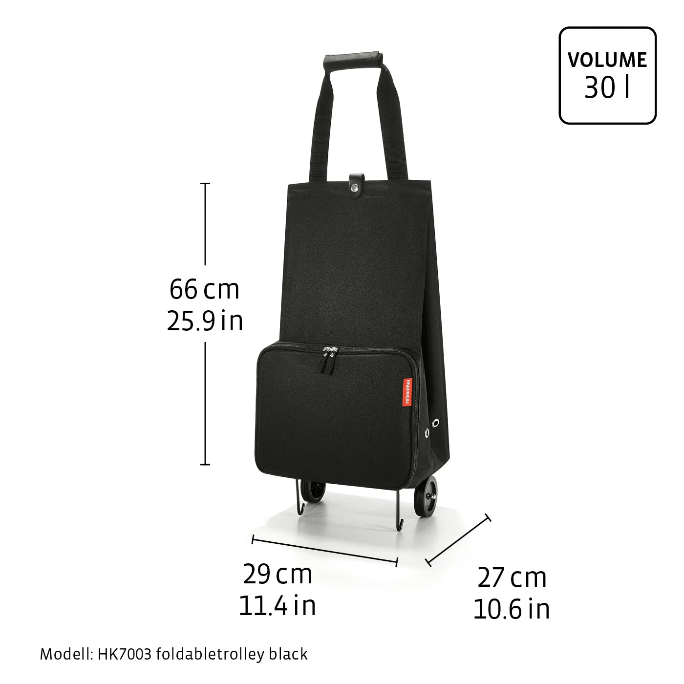 Foldabletrolley Black