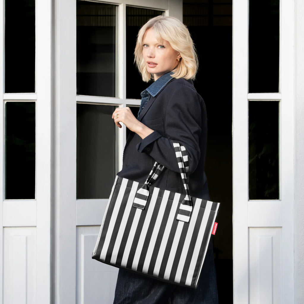 Daily Shopper Summerstripes Black