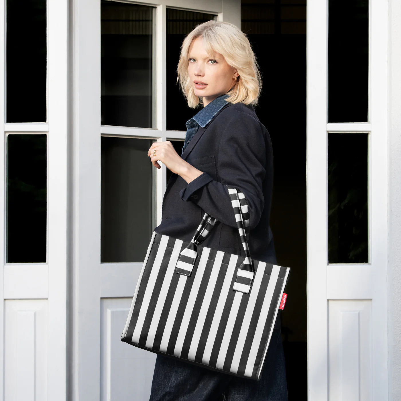 Daily Shopper Summerstripes Black