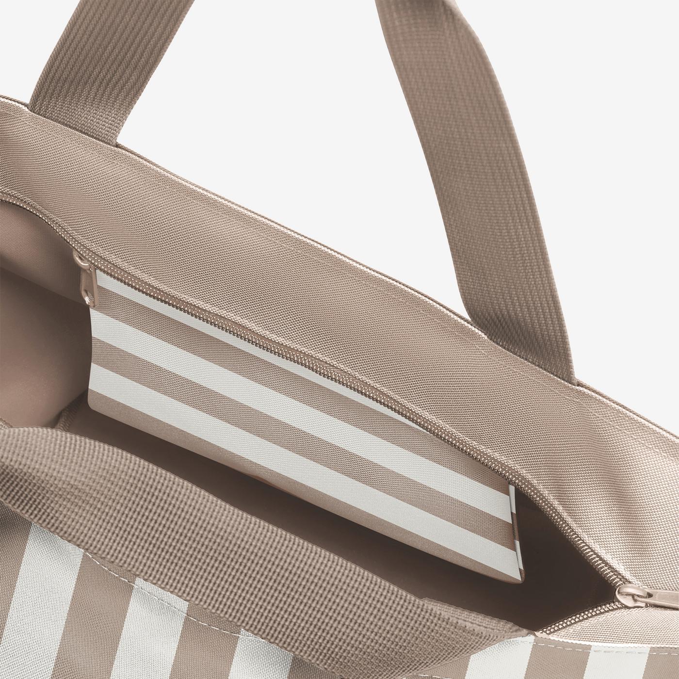 Shopper M Summerstripes Coffee
