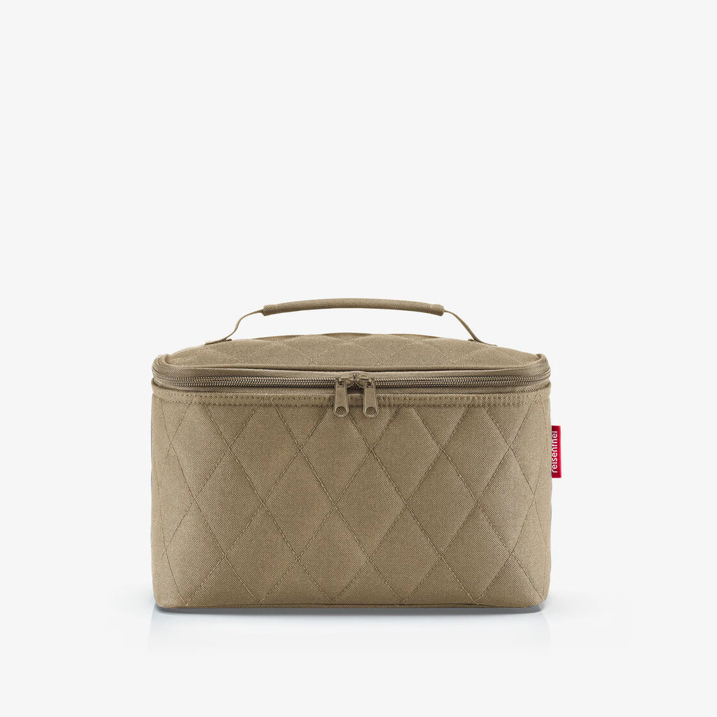 Cosmetic Case Rhombus Olive