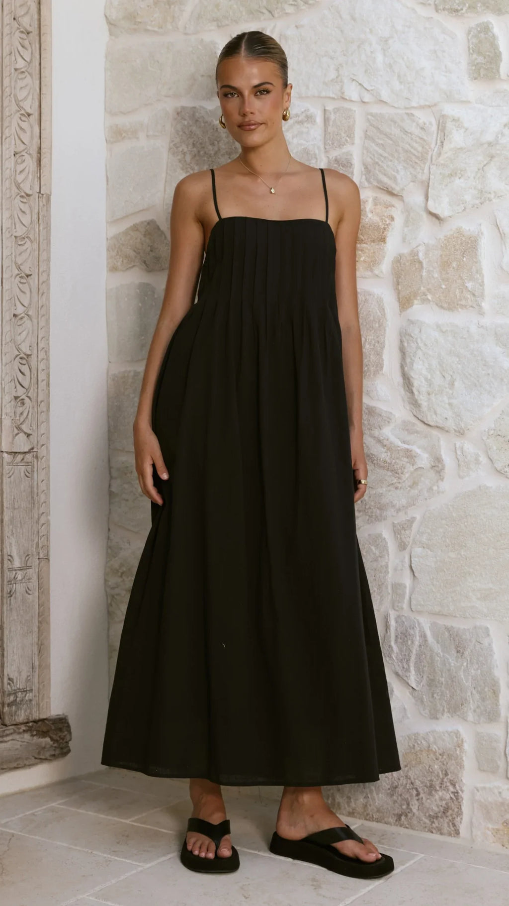 Stayla Maxi Dress - Black