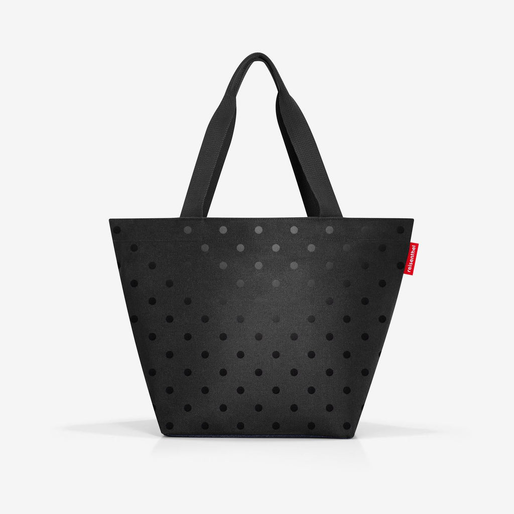 Shopper M Glossy Dots Black