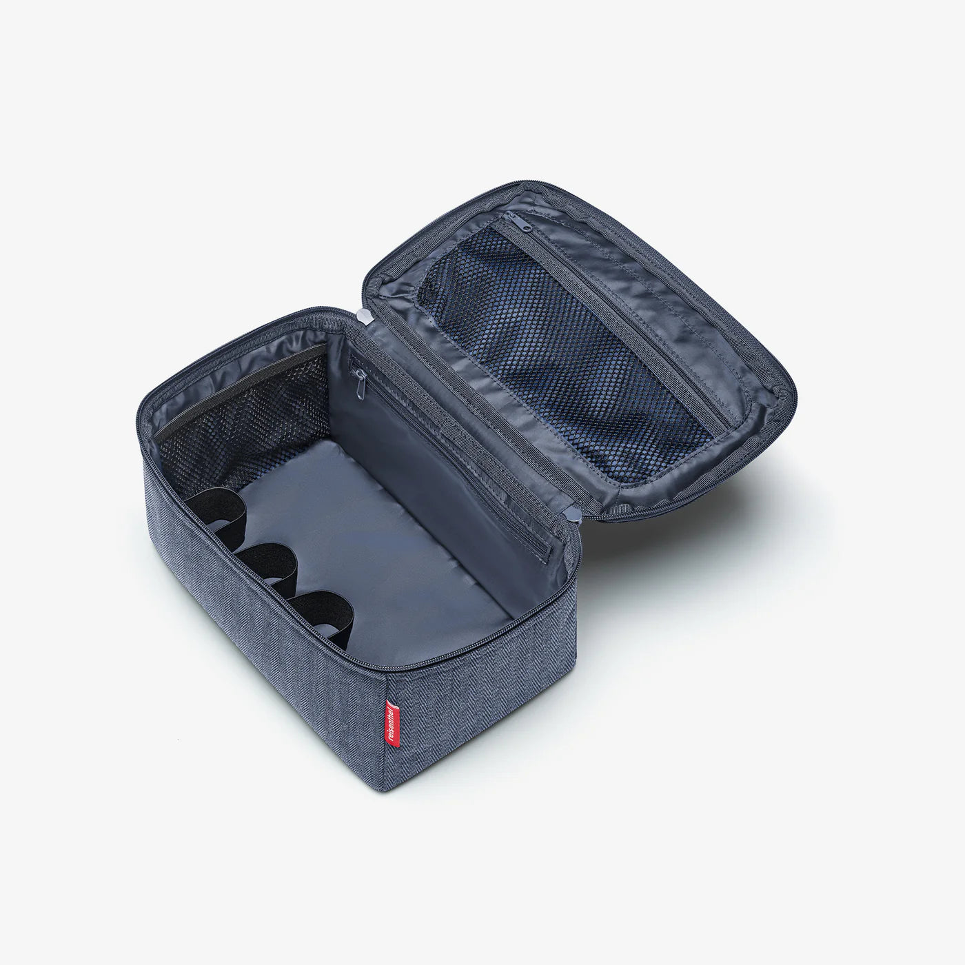 Beautycase Herringbone Dark Blue