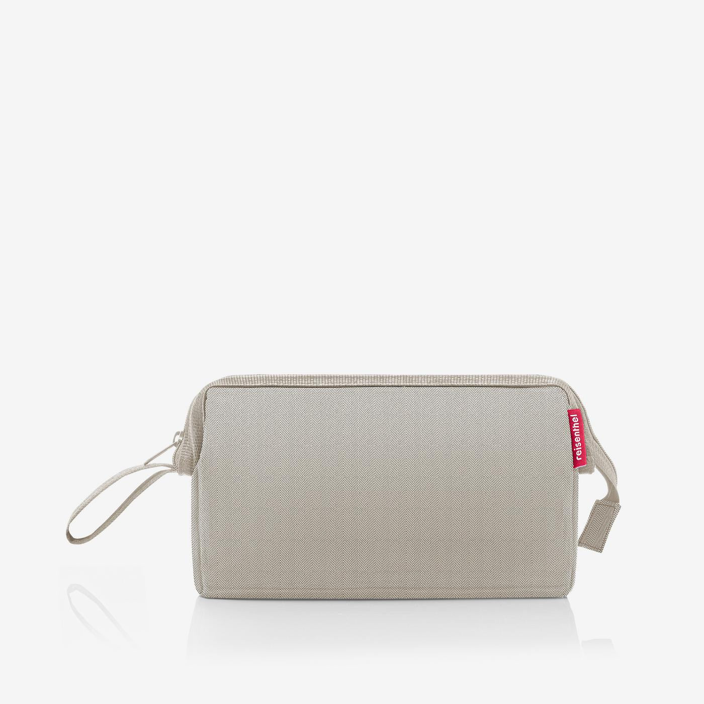 Travelcosmetic Herringbone Sand