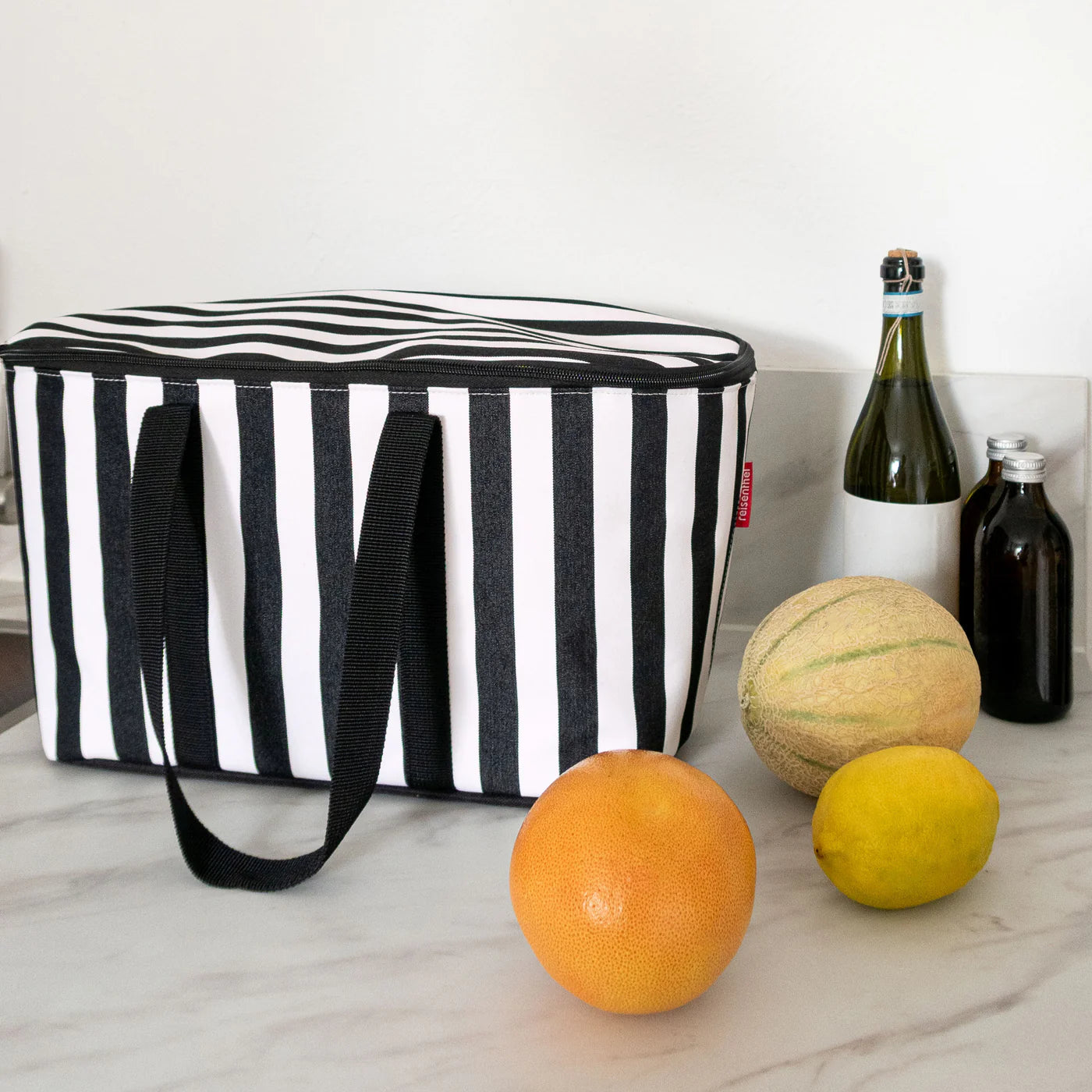 Coolerbag Summerstripes Black