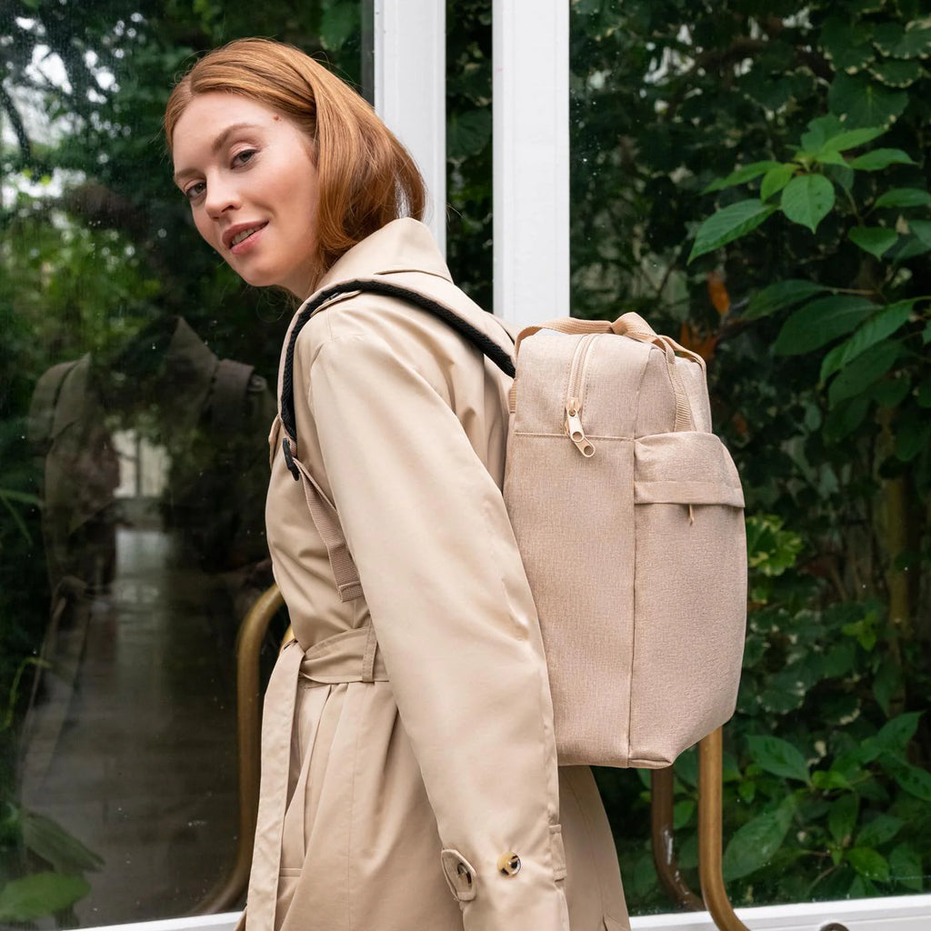 Allday Backpack M Twist Coffee