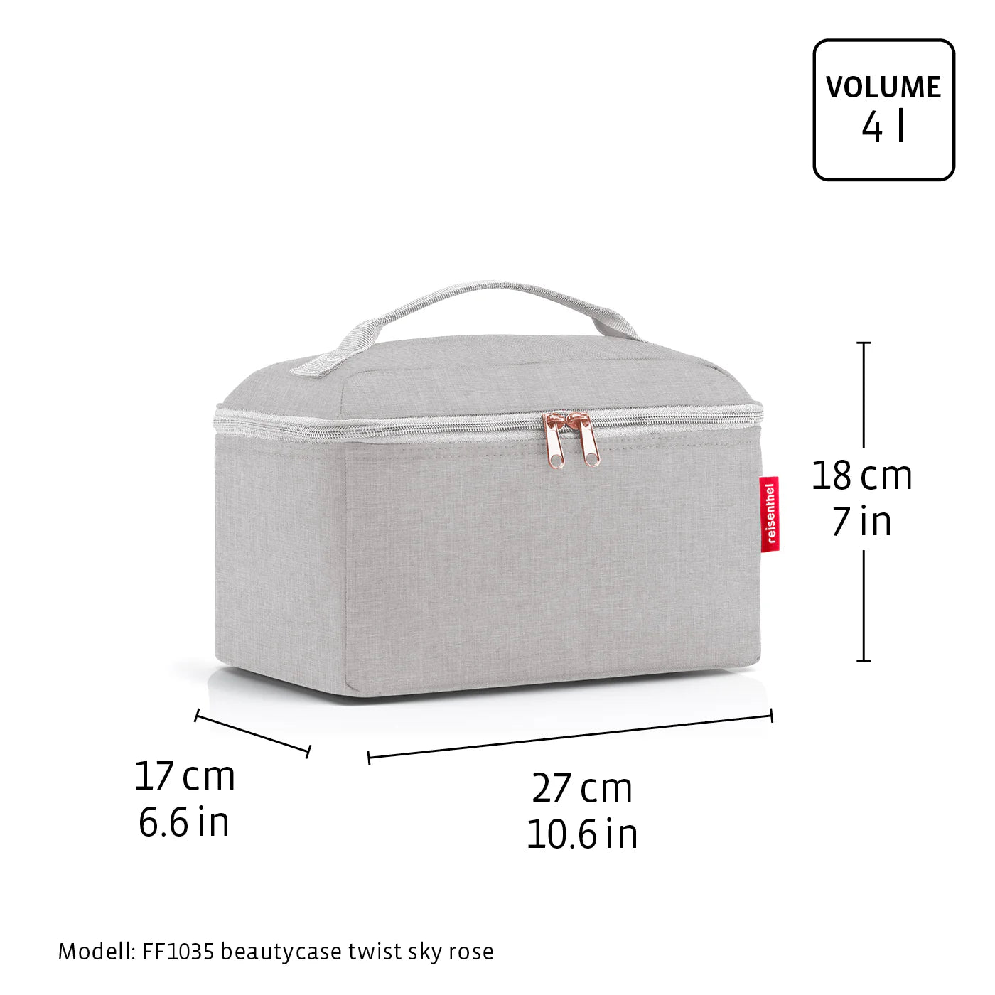 Beautycase Twist Sky Rose