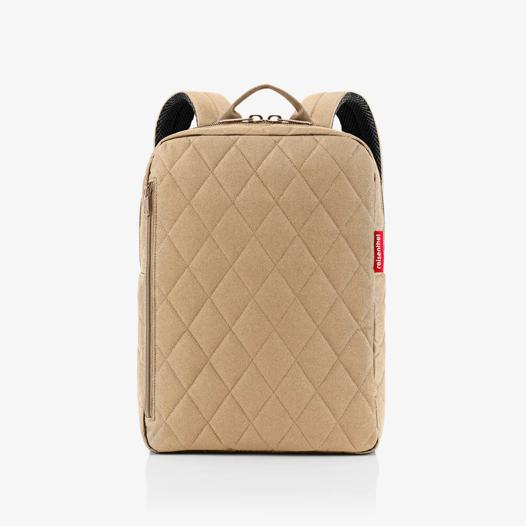 Classic Backpack M Rhombus Ginger