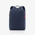 Classic Backpack M Rhombus Midnight Gold