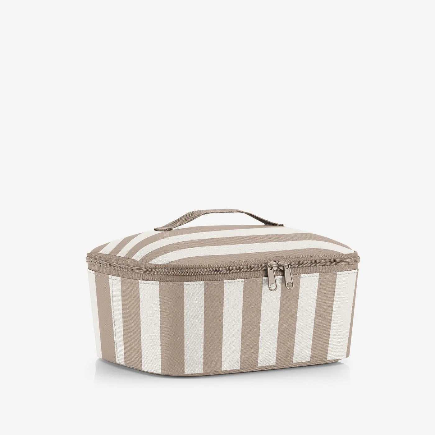 Coolerbag M Pocket Summerstripes Coffee