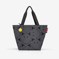 Shopper M Smiley Grey