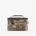 Cosmetic Case Jacquard Brown