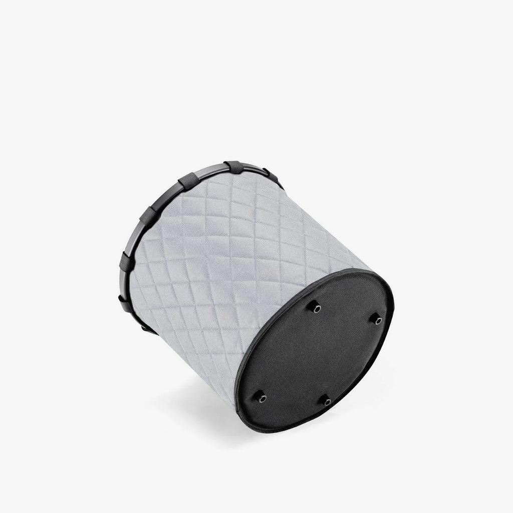 Homebasket M Frame Rhombus Light Grey