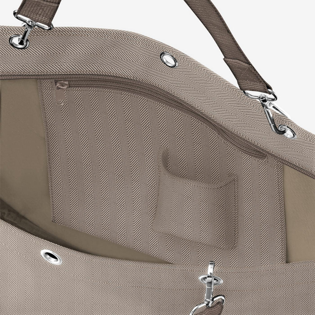 Shopper Xl Herringbone Mokka