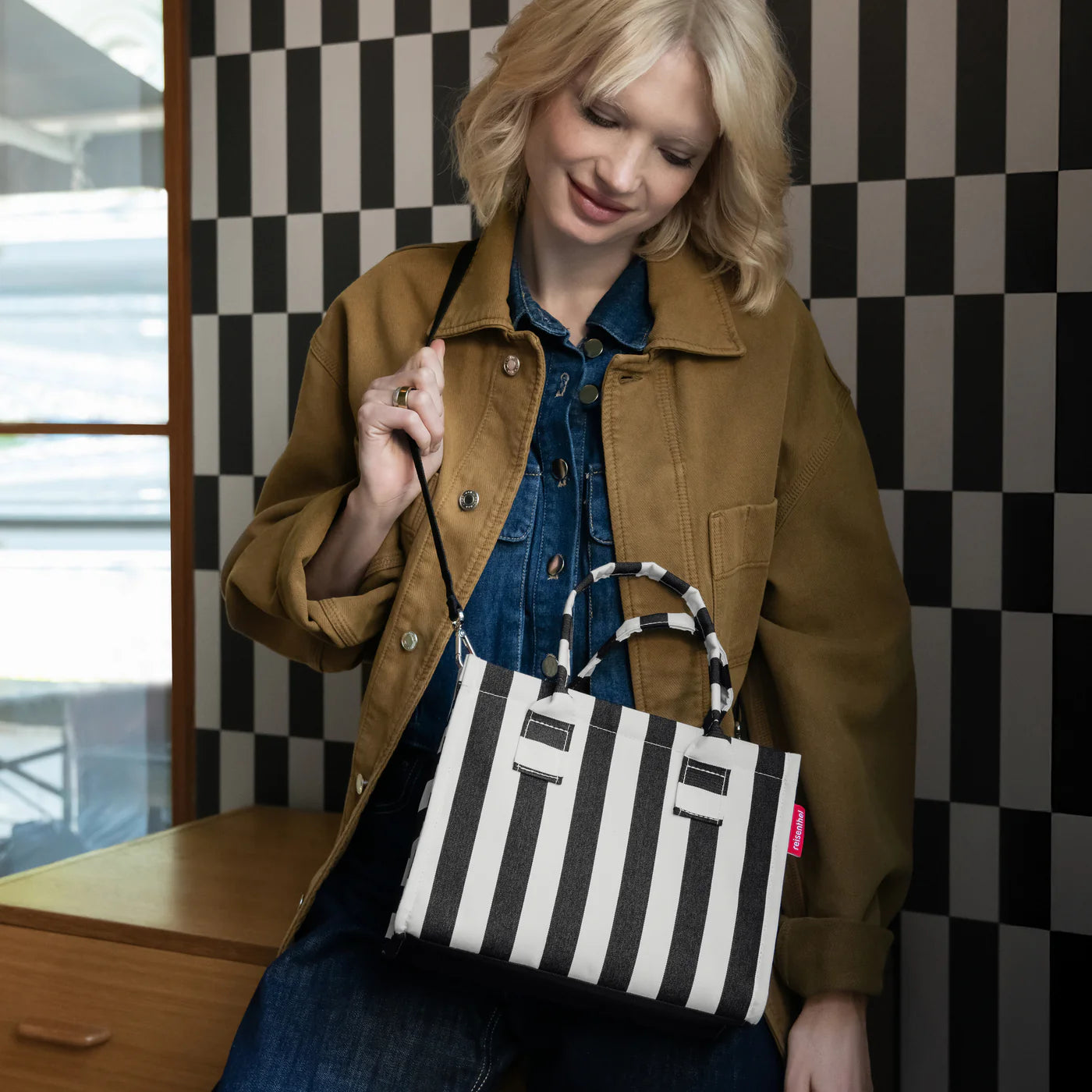 Daily Shopper Xs Summerstripes Black
