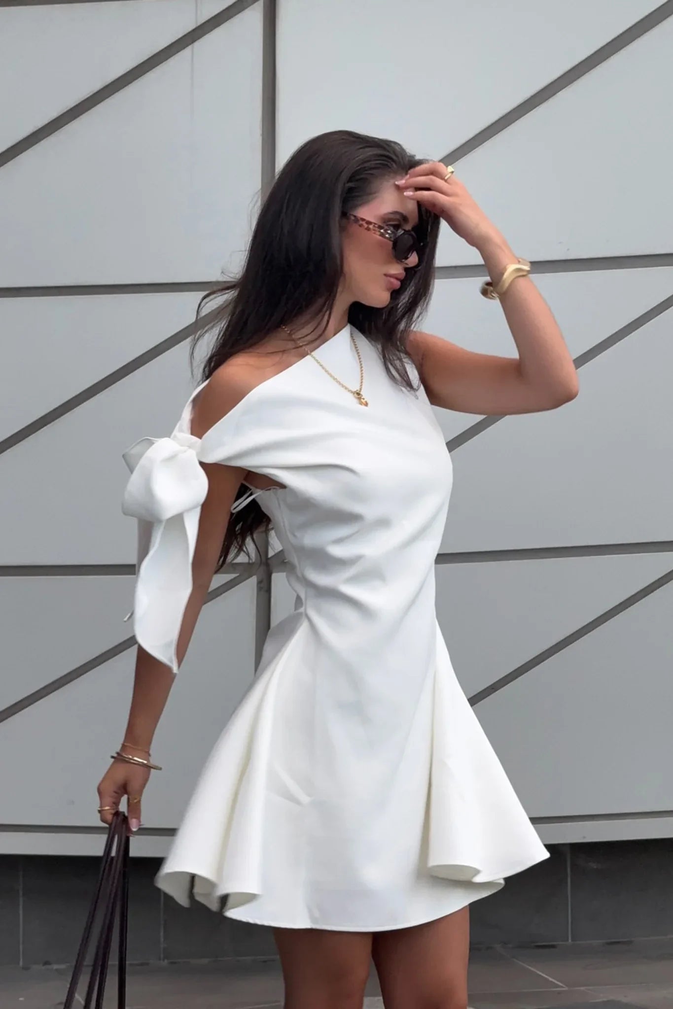 It’s A Match Mini Dress White