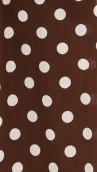 Dimmi Maxi Dress - Chocolate Polka