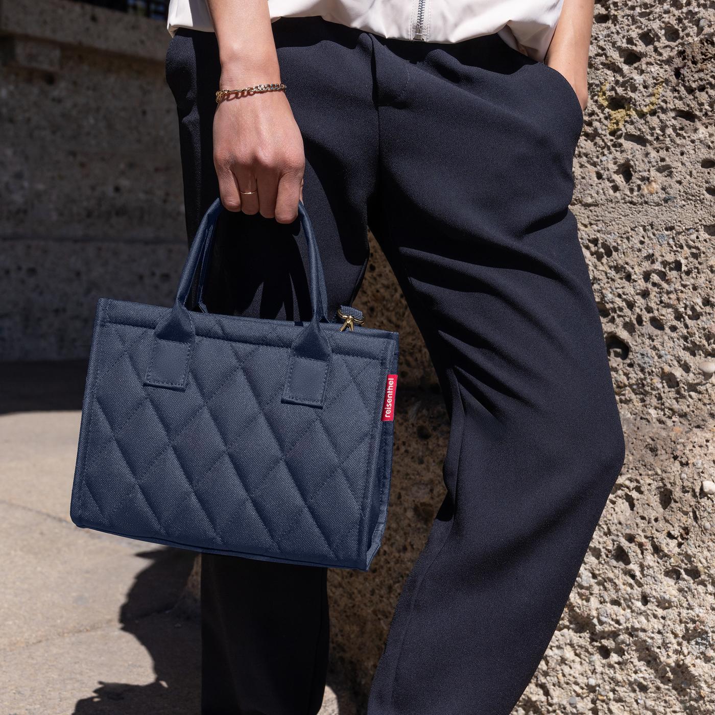 Daily Shopper Xs Rhombus Midnight Gold