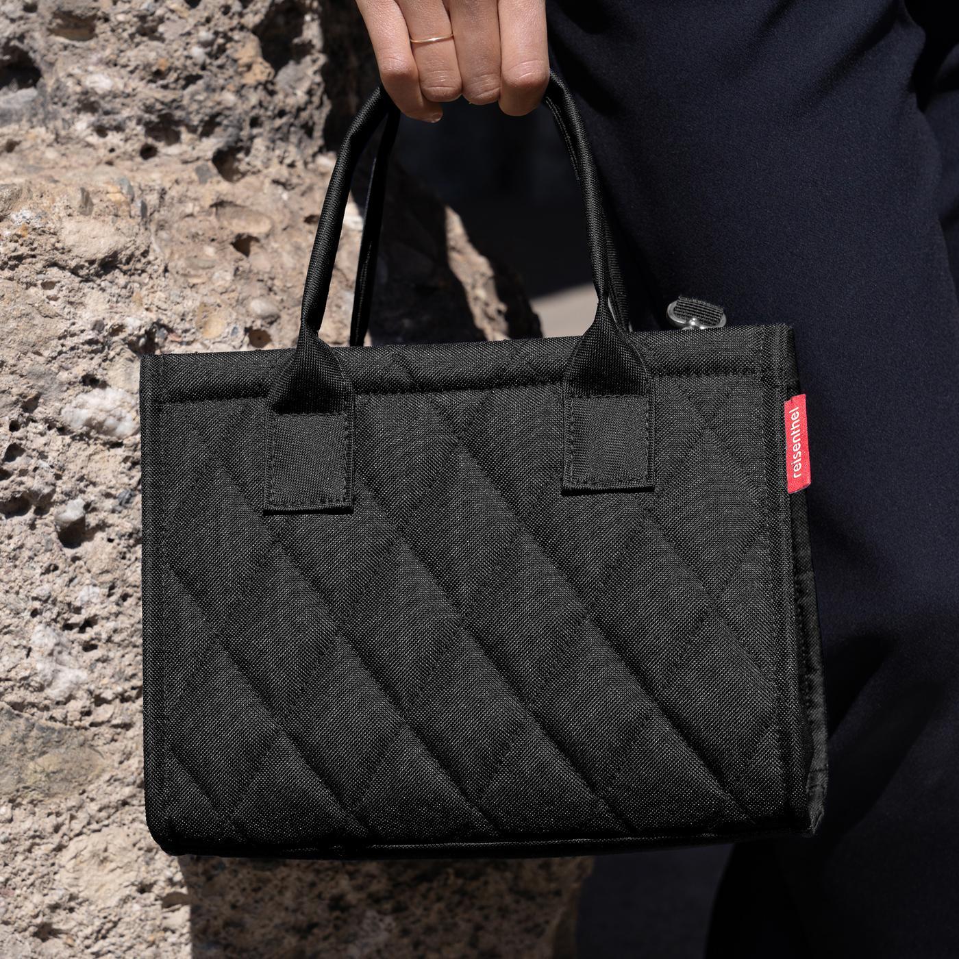 Daily Shopper Xs Rhombus Black