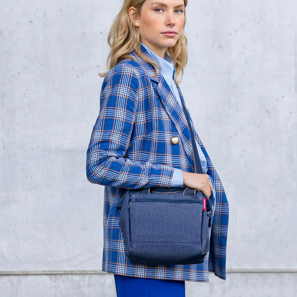 Allrounder Cross Herringbone Dark Blue