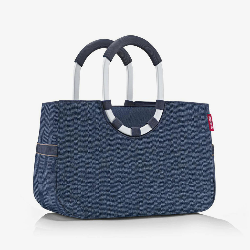 Loopshopper M Herringbone Dark Blue