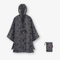 Mini Maxi Poncho Smiley Grey