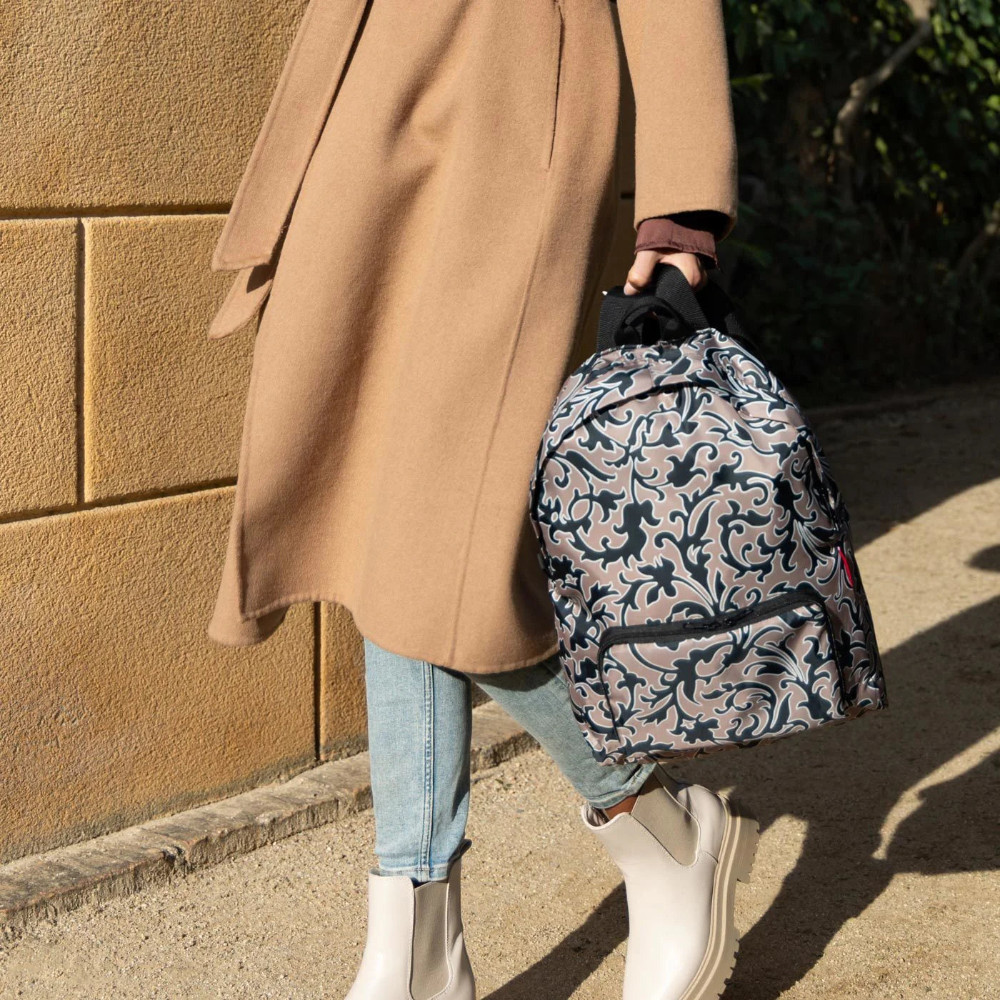 Mini Maxi Rucksack Baroque Marble