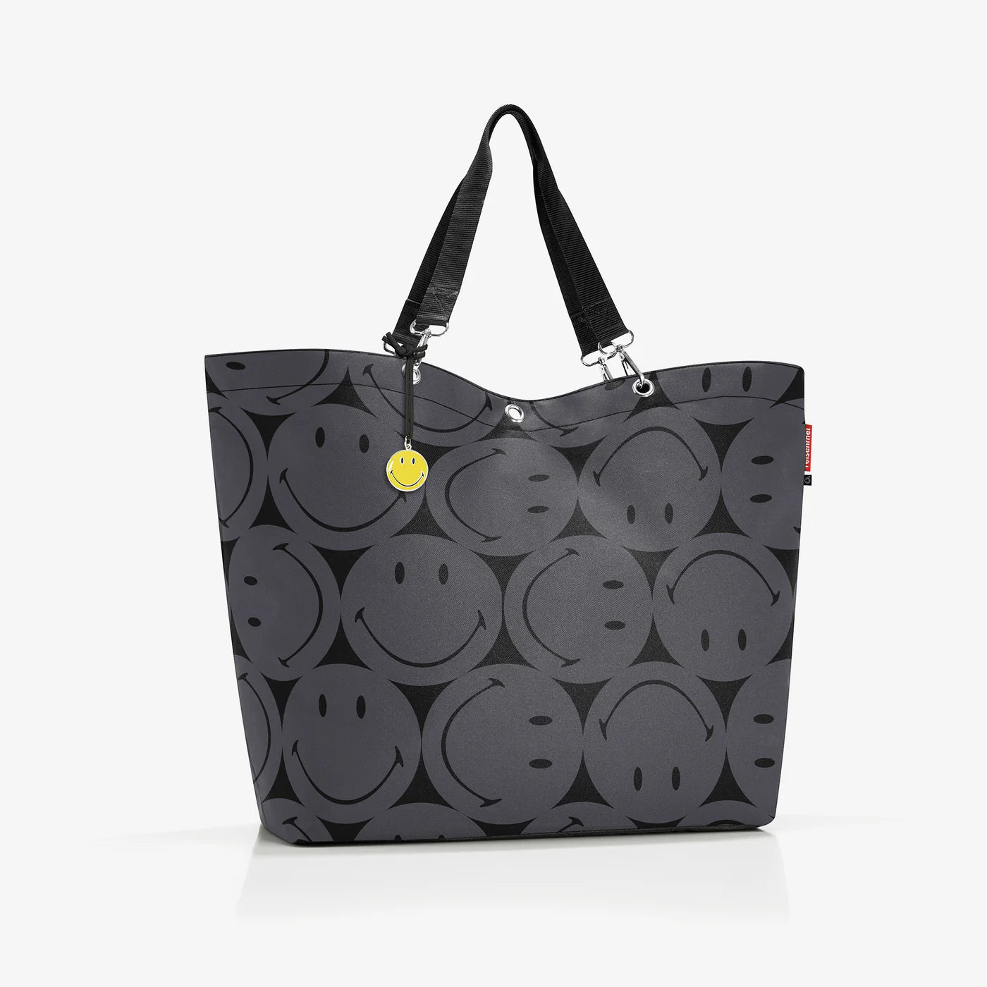 Shopper Xl Smiley Grey
