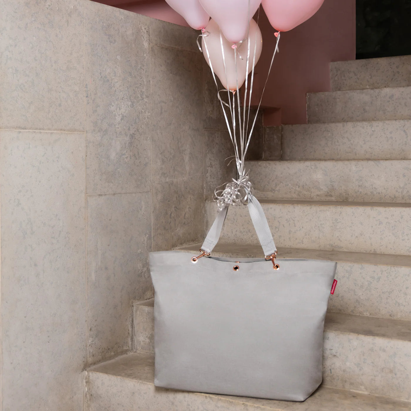 Shopper Xl Twist Sky Rose
