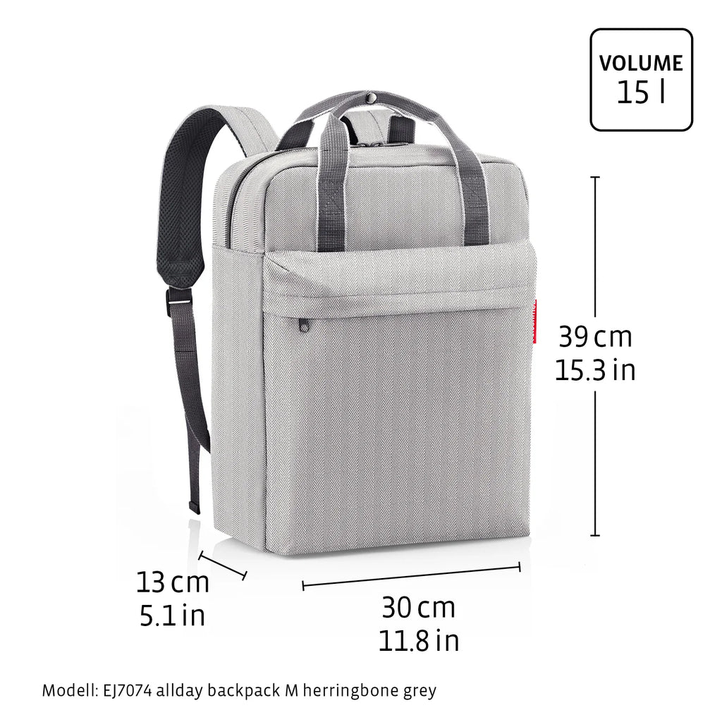 Allday Backpack M Black