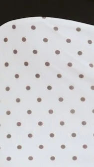 Bonnie Maxi Dress - Brown Polka