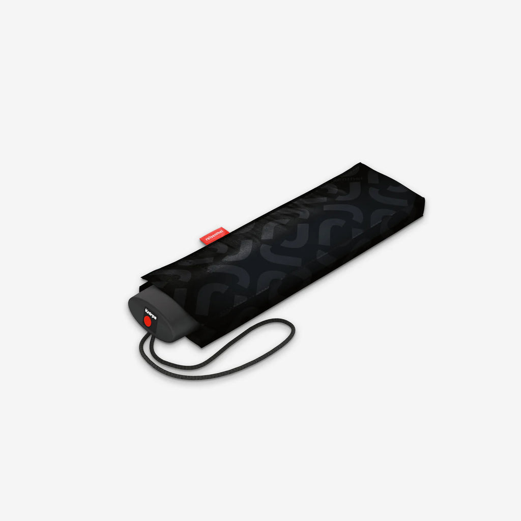 Umbrella Pocket Mini Signature Black Hot Print
