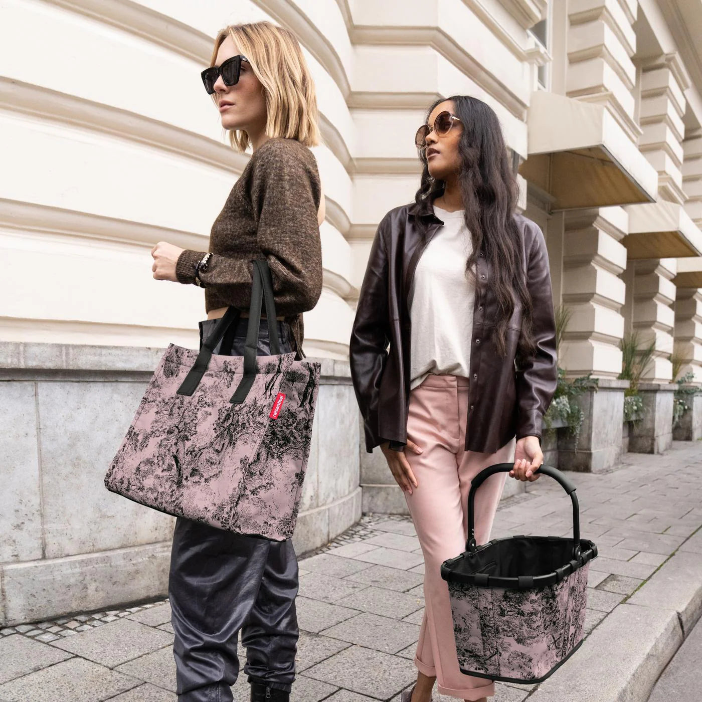 Carrybag Jacquard Rose
